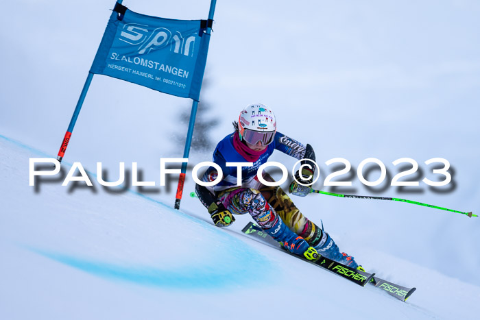 FIS Riesenslalom, Damen, Bayerische  + Jugendmeistersachaft 09.02.2023