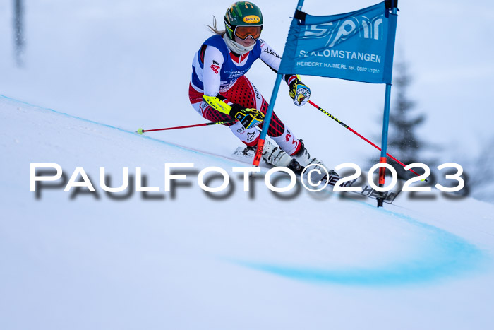 FIS Riesenslalom, Damen, Bayerische  + Jugendmeistersachaft 09.02.2023