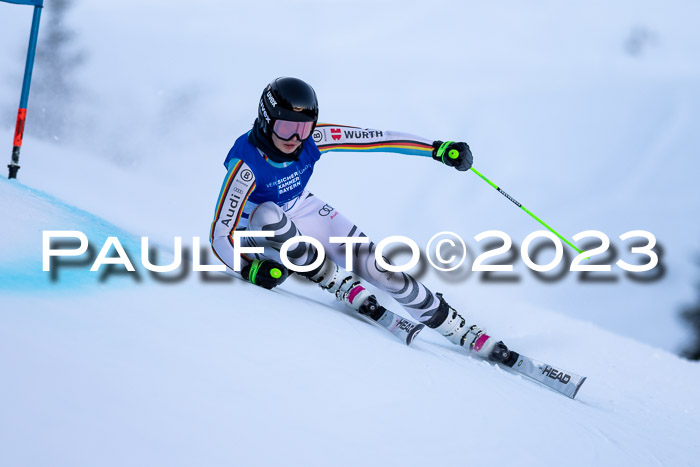 FIS Riesenslalom, Damen, Bayerische  + Jugendmeistersachaft 09.02.2023