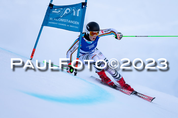 FIS Riesenslalom, Damen, Bayerische  + Jugendmeistersachaft 09.02.2023