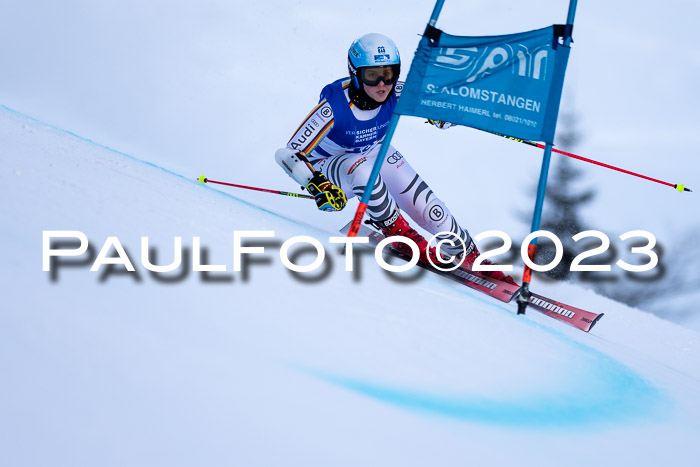 FIS Riesenslalom, Damen, Bayerische  + Jugendmeistersachaft 09.02.2023