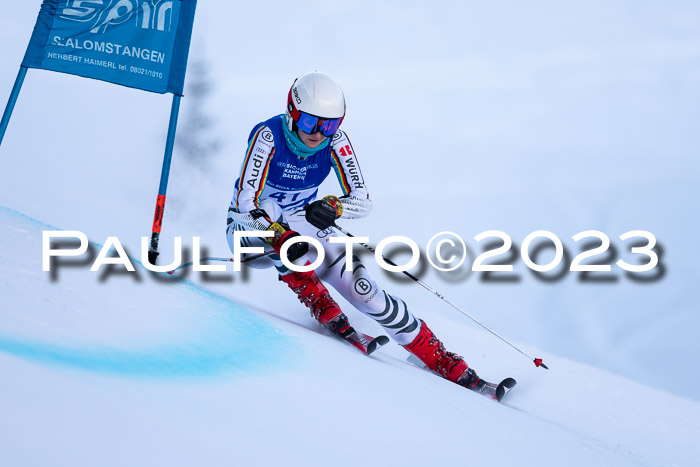 FIS Riesenslalom, Damen, Bayerische  + Jugendmeistersachaft 09.02.2023