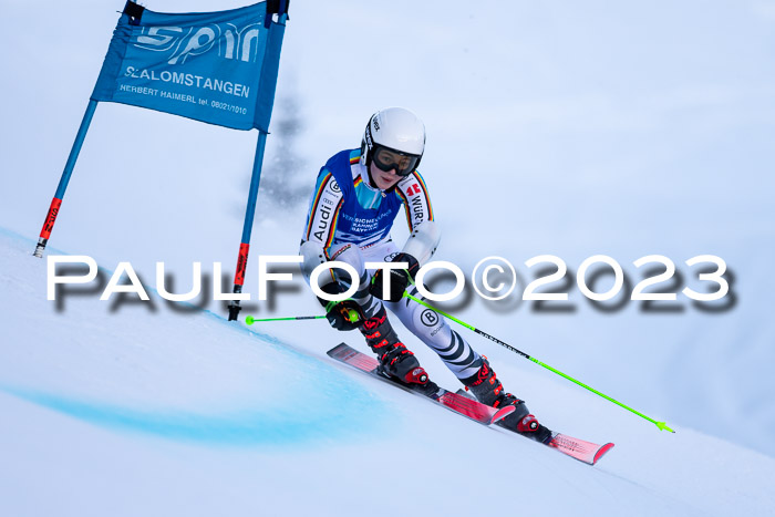 FIS Riesenslalom, Damen, Bayerische  + Jugendmeistersachaft 09.02.2023