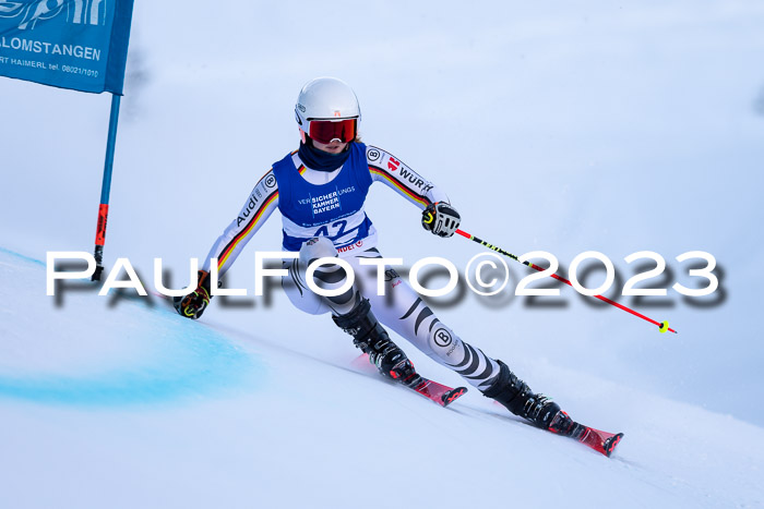 FIS Riesenslalom, Damen, Bayerische  + Jugendmeistersachaft 09.02.2023