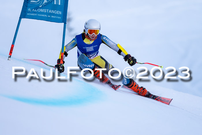 FIS Riesenslalom, Damen, Bayerische  + Jugendmeistersachaft 09.02.2023