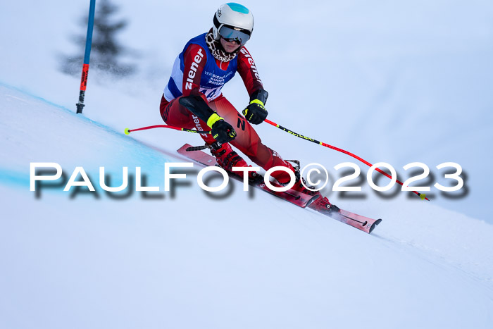 FIS Riesenslalom, Damen, Bayerische  + Jugendmeistersachaft 09.02.2023