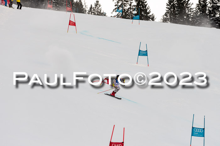 FIS Riesenslalom, Damen, Bayerische  + Jugendmeistersachaft 09.02.2023