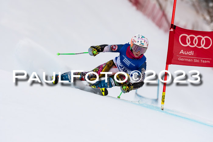 FIS Riesenslalom, Damen, Bayerische  + Jugendmeistersachaft 09.02.2023