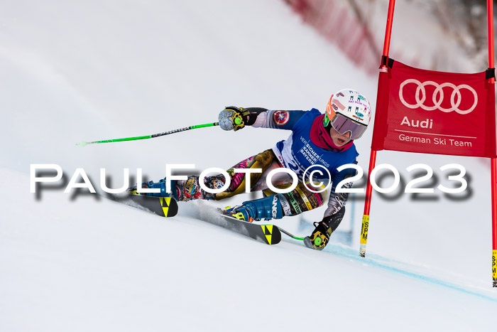 FIS Riesenslalom, Damen, Bayerische  + Jugendmeistersachaft 09.02.2023