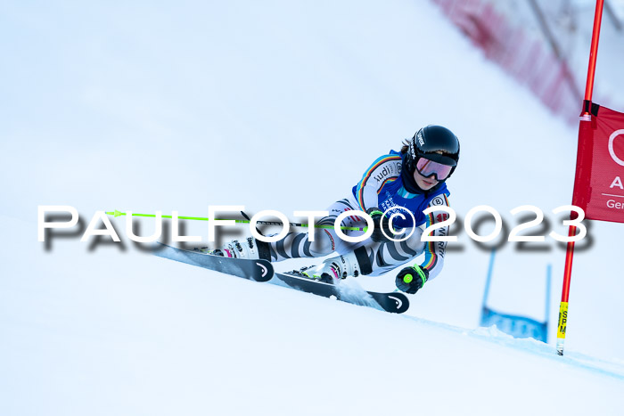 FIS Riesenslalom, Damen, Bayerische  + Jugendmeistersachaft 09.02.2023