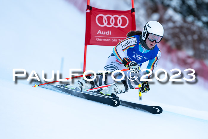 FIS Riesenslalom, Damen, Bayerische  + Jugendmeistersachaft 09.02.2023