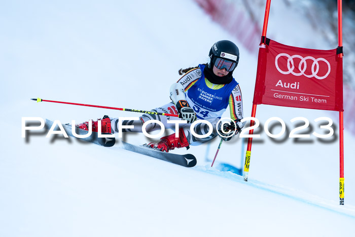 FIS Riesenslalom, Damen, Bayerische  + Jugendmeistersachaft 09.02.2023