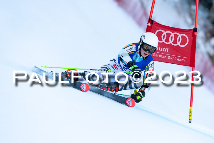 FIS Riesenslalom, Damen, Bayerische  + Jugendmeistersachaft 09.02.2023