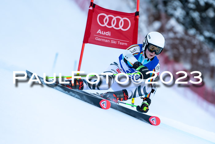 FIS Riesenslalom, Damen, Bayerische  + Jugendmeistersachaft 09.02.2023