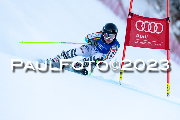 FIS Riesenslalom, Damen, Bayerische  + Jugendmeistersachaft 09.02.2023