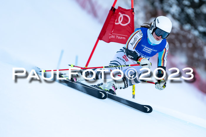 FIS Riesenslalom, Damen, Bayerische  + Jugendmeistersachaft 09.02.2023