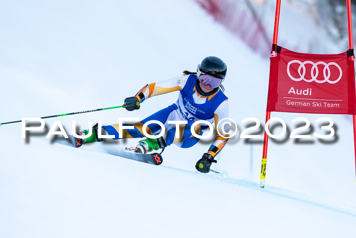 FIS Riesenslalom, Damen, Bayerische  + Jugendmeistersachaft 09.02.2023