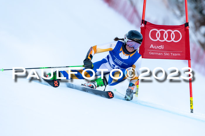 FIS Riesenslalom, Damen, Bayerische  + Jugendmeistersachaft 09.02.2023