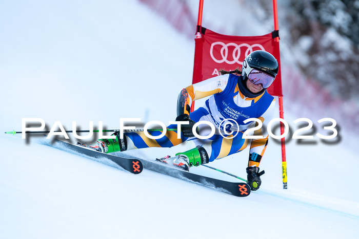 FIS Riesenslalom, Damen, Bayerische  + Jugendmeistersachaft 09.02.2023