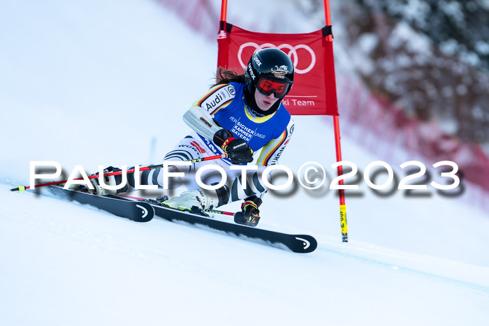 FIS Riesenslalom, Damen, Bayerische  + Jugendmeistersachaft 09.02.2023