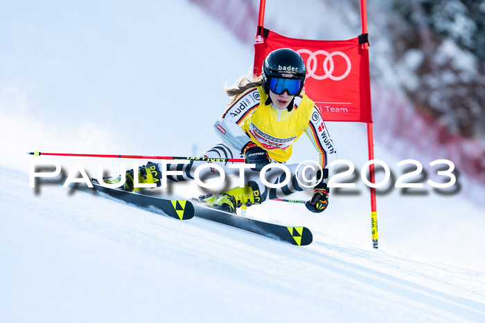 FIS Riesenslalom, Damen, Bayerische  + Jugendmeistersachaft 09.02.2023