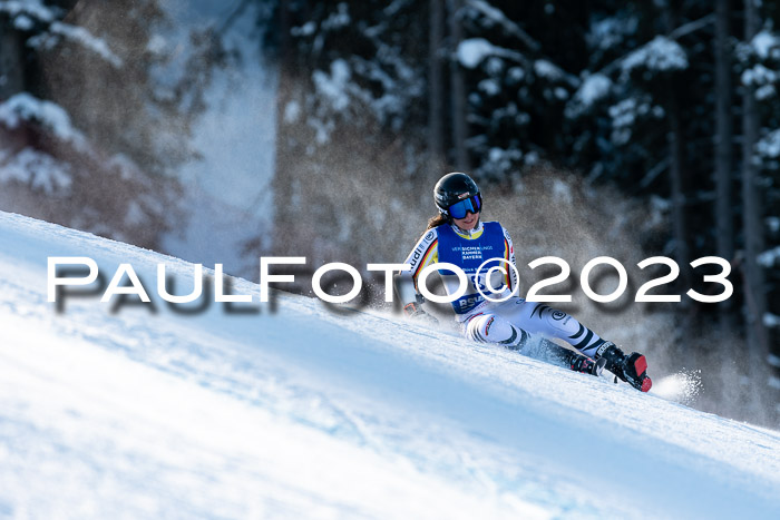 FIS Riesenslalom, Damen, Bayerische  + Jugendmeistersachaft 09.02.2023