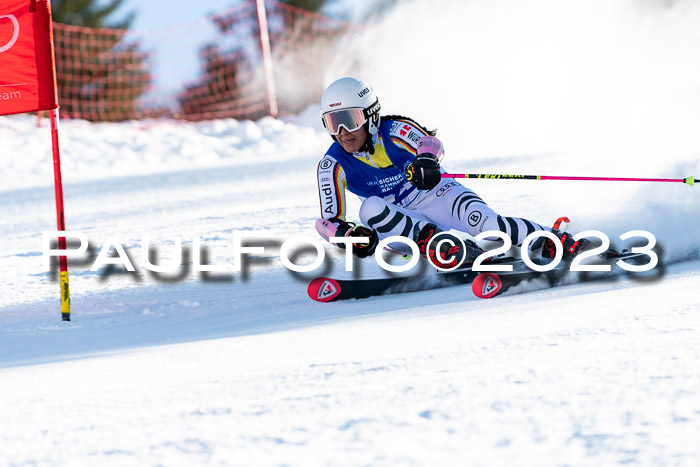 FIS Riesenslalom, Damen, Bayerische  + Jugendmeistersachaft 09.02.2023