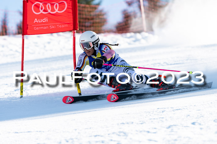 FIS Riesenslalom, Damen, Bayerische  + Jugendmeistersachaft 09.02.2023