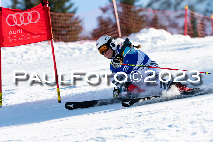 FIS Riesenslalom, Damen, Bayerische  + Jugendmeistersachaft 09.02.2023