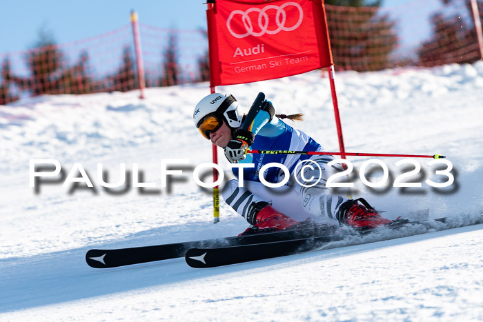 FIS Riesenslalom, Damen, Bayerische  + Jugendmeistersachaft 09.02.2023