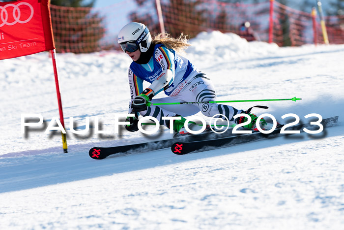 FIS Riesenslalom, Damen, Bayerische  + Jugendmeistersachaft 09.02.2023