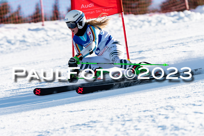 FIS Riesenslalom, Damen, Bayerische  + Jugendmeistersachaft 09.02.2023