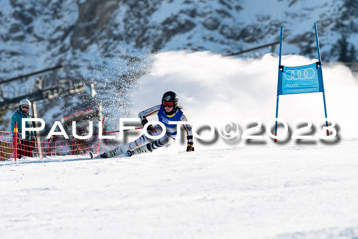 FIS Riesenslalom, Damen, Bayerische  + Jugendmeistersachaft 09.02.2023