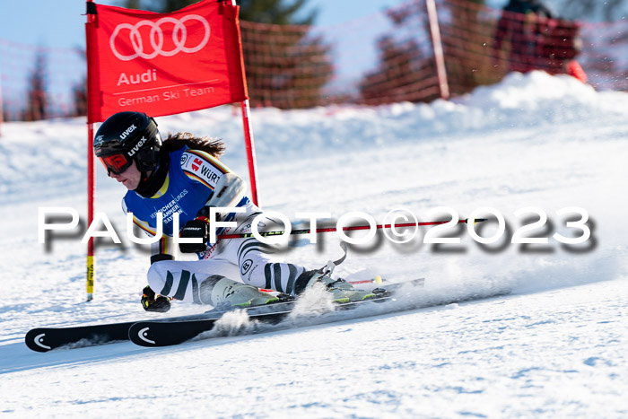 FIS Riesenslalom, Damen, Bayerische  + Jugendmeistersachaft 09.02.2023