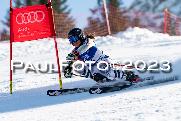 FIS Riesenslalom, Damen, Bayerische  + Jugendmeistersachaft 09.02.2023