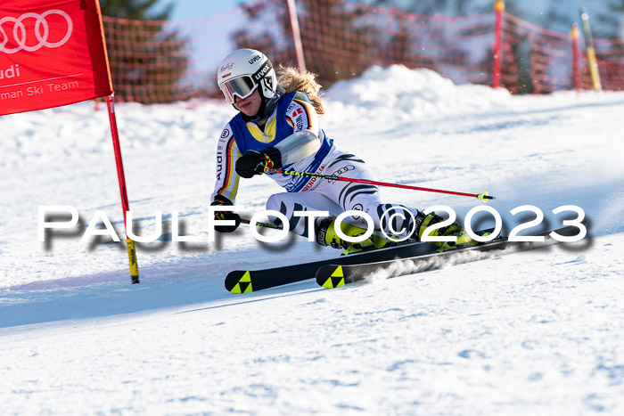 FIS Riesenslalom, Damen, Bayerische  + Jugendmeistersachaft 09.02.2023