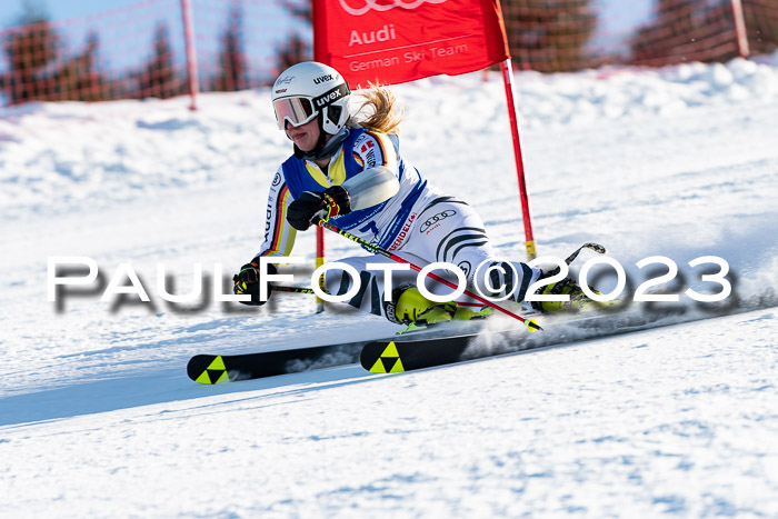 FIS Riesenslalom, Damen, Bayerische  + Jugendmeistersachaft 09.02.2023