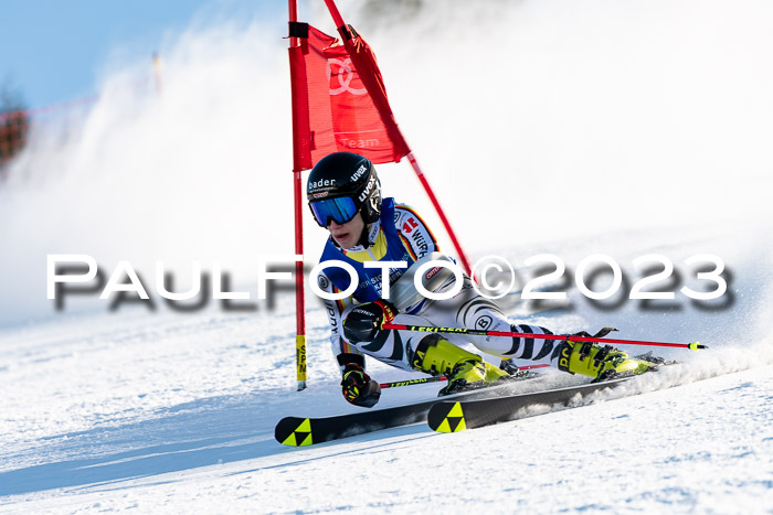 FIS Riesenslalom, Damen, Bayerische  + Jugendmeistersachaft 09.02.2023