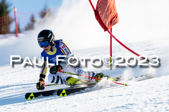 FIS Riesenslalom, Damen, Bayerische  + Jugendmeistersachaft 09.02.2023