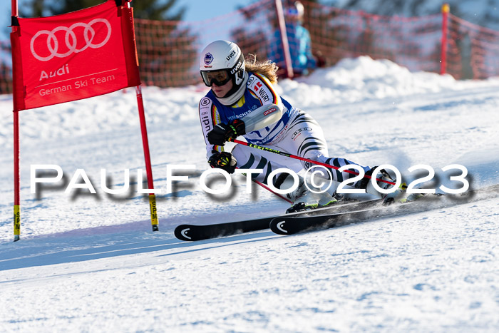 FIS Riesenslalom, Damen, Bayerische  + Jugendmeistersachaft 09.02.2023