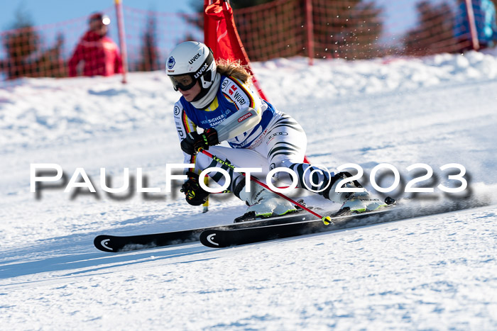 FIS Riesenslalom, Damen, Bayerische  + Jugendmeistersachaft 09.02.2023