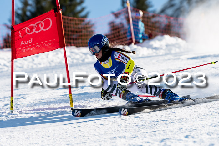 FIS Riesenslalom, Damen, Bayerische  + Jugendmeistersachaft 09.02.2023