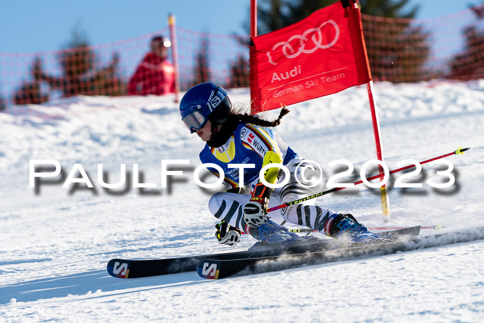 FIS Riesenslalom, Damen, Bayerische  + Jugendmeistersachaft 09.02.2023