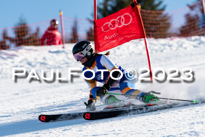 FIS Riesenslalom, Damen, Bayerische  + Jugendmeistersachaft 09.02.2023