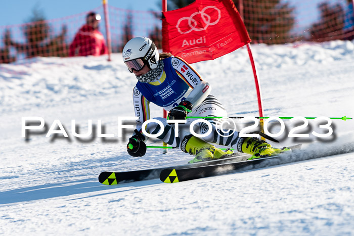 FIS Riesenslalom, Damen, Bayerische  + Jugendmeistersachaft 09.02.2023