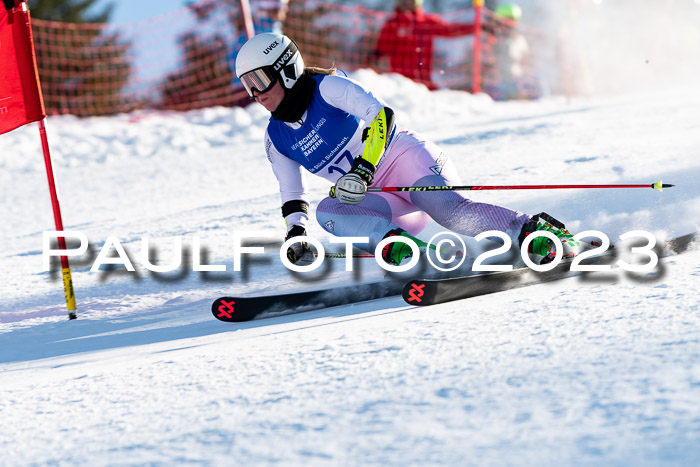 FIS Riesenslalom, Damen, Bayerische  + Jugendmeistersachaft 09.02.2023