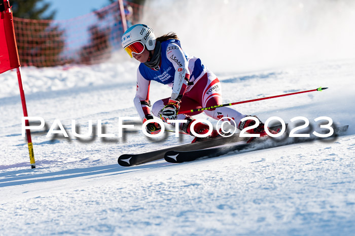 FIS Riesenslalom, Damen, Bayerische  + Jugendmeistersachaft 09.02.2023