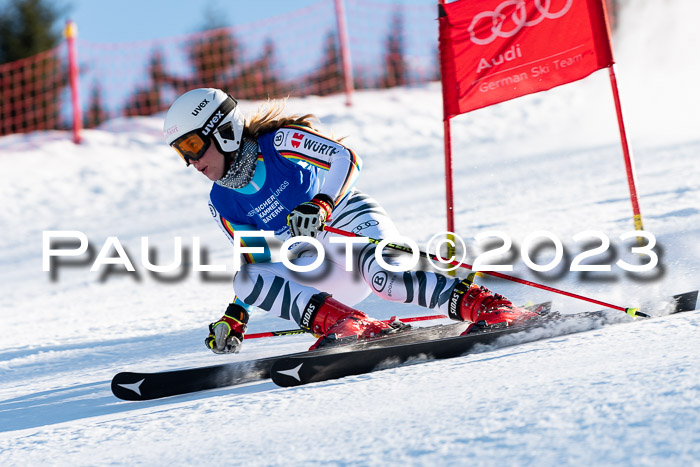 FIS Riesenslalom, Damen, Bayerische  + Jugendmeistersachaft 09.02.2023