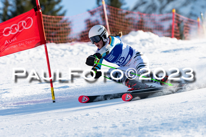 FIS Riesenslalom, Damen, Bayerische  + Jugendmeistersachaft 09.02.2023