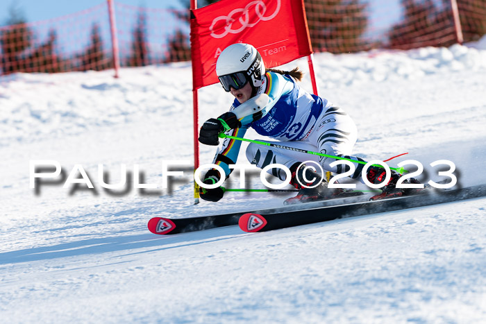 FIS Riesenslalom, Damen, Bayerische  + Jugendmeistersachaft 09.02.2023